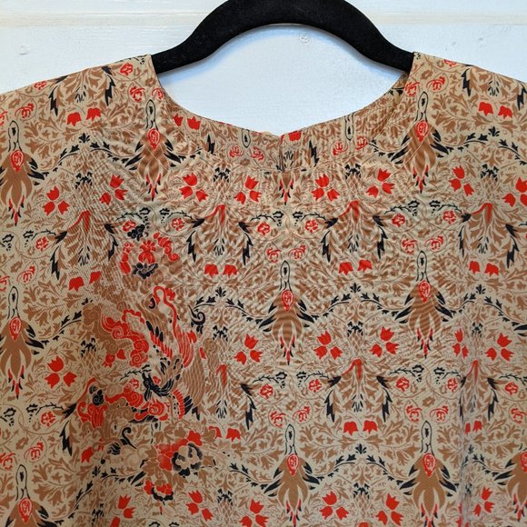Floral Print Women's Top - Picture 4 of 9